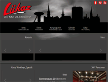 Tablet Screenshot of luekaz.de